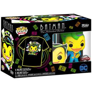 Funko Pop Batman The Joker #370 With T-Shirt — פאנקו פופ באטמן הג’וקר #370 עם חולצה