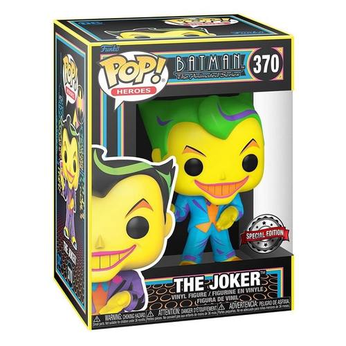 Funko Pop Batman The Joker #370 With T-Shirt — פאנקו פופ באטמן הג’וקר #370 עם חולצה