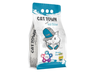 CAT TOWN חול מתגבש לחתול בניחוח סבון מרסיי 10 L