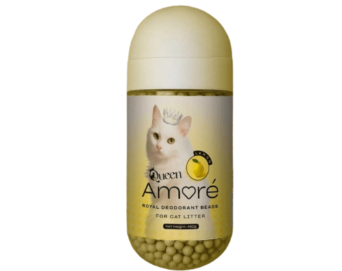 QUEEN AMORE כדוריות בישום לחול בניחוח לימון 450 גרם