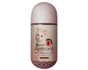 QUEEN AMORE כדוריות בישום לחול בניחוח תות 450 גרם