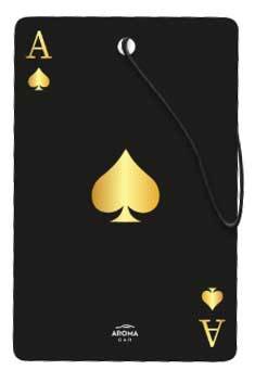83275 PLAYCARD STYLE AIR FRESHENER | Ace of Spades