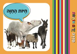 ידיים אוחזות: מבוא מהנה למילים ראשונות - חיות החווה