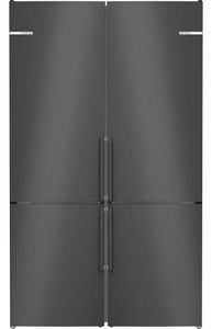 מקרר בוש Bosch מקפיא תחתון קו אפס רוחב 140 ס”מ KGN49VXCT נירוסטה מושחרת