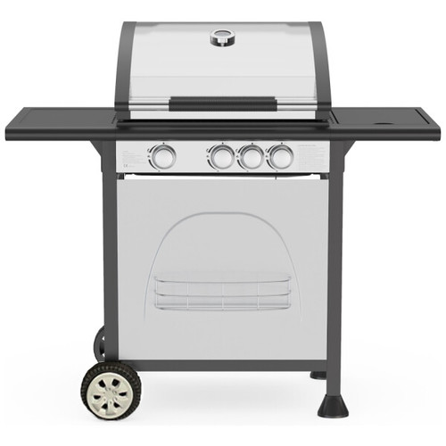 גריל גז 3 מבערים עם כירת צד דגם מרקורי G.Chef