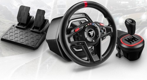מארז הגה ומוט הילוכים Thrustmaster T128 Shifter Pack Xbox/PC