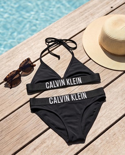בגד ים CALVIN KLEIN מידות 8-16 לילדים בגוון שחור