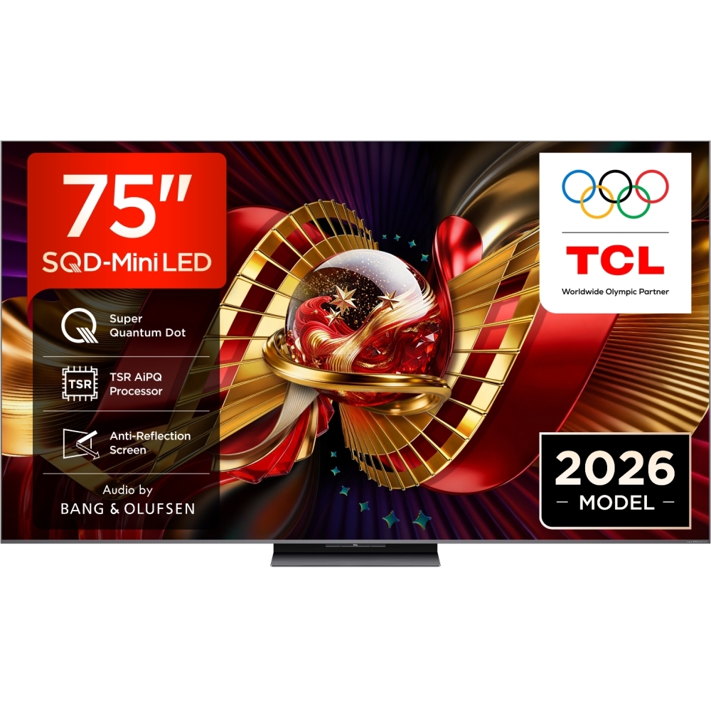 טלוויזיה "75 TCL 4K SQD-Mini LED Google TV 75C8L