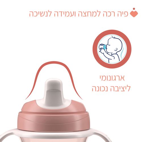 כוס שתייה ואימון 200 מ
