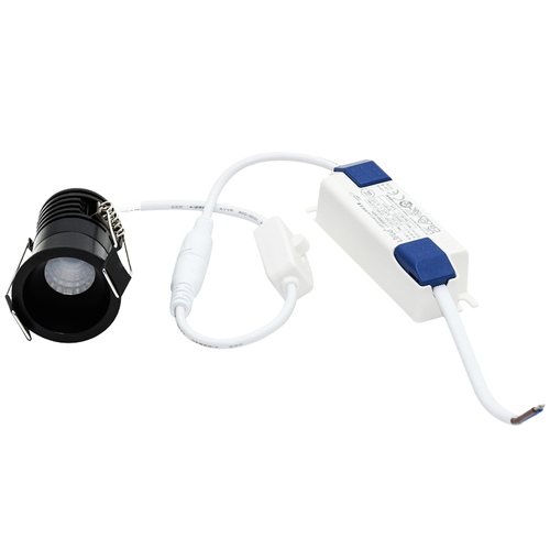 שקוע לד שחור RYF 6W 35mm IP44 3CCT