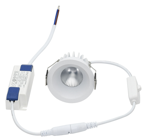 שקוע לד לבן RYF 7W 55mm IP44 3CCT