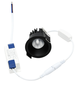שקוע לד שחור RYF 7W 55mm IP44 3CCT