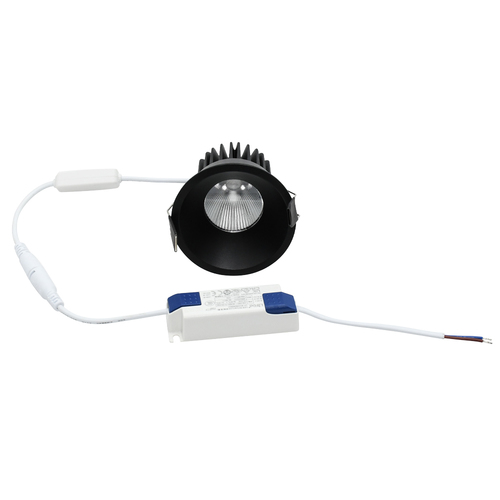 שקוע לד שחור RYF 7W 75mm IP44 3CCT