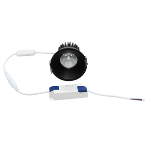 שקוע לד שחור RYF 7W 75mm IP44 3CCT