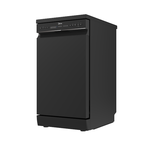 מדיח צר 10 מערכות כלים שחור דגם WQP8-W7634C-B