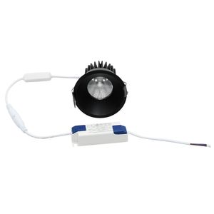 שקוע לד שחור RYF 12W 75mm IP44 3CCT