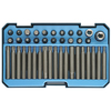 סט ביטים כוכב+TORX+אלן 40 יח' SIGNET