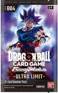 חבילה בוסטר 12 קלפים מקוריBandai  Card Game FusionWorld Ultra Limit TCG (1) Booster Dragon ball