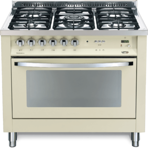 תנור משולב 90 ס"מ צבע קרם חברת lofra דגם MSBIG96MFT/Ci COOL
