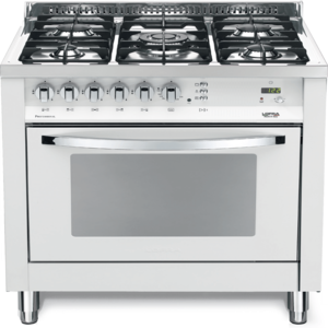 תנור משולב 90 ס"מ צבע לבן חברת lofra דגם MSBG96MFT/Ci COOL