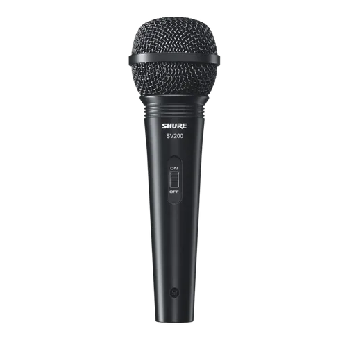 מיקרופון דינמי קרדיואידי ליד דגם SV200 מבית SHURE