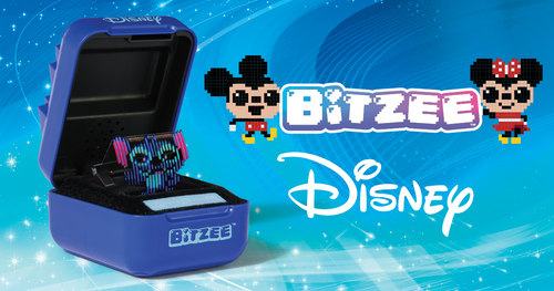 Bitzee Disney Bitzee Interactive Digital Toy Pet - Bitzee Disney – חיית מחמד דיגיטלית אינטראקטיבית