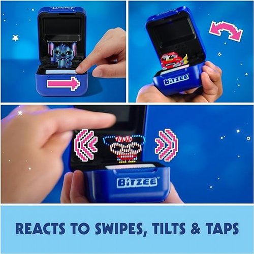 Bitzee Disney Bitzee Interactive Digital Toy Pet - Bitzee Disney – חיית מחמד דיגיטלית אינטראקטיבית