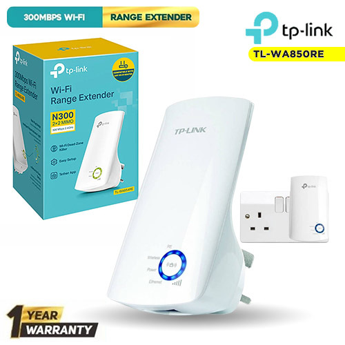  - TP-Link TL-WA854RE Wi-Fi Range Extender TP-Link N300 Universal Wi-Fi Range Extender, Broadband/Wi-Fi Extender, Wi-Fi Booster, Plug and Play, WPSמאריך טווח Wi-Fi אוניברסלי TP-Link N300, מאיץ אינטרנט / מאריך Wi-Fi, מגביר Wi-Fi, חיבור Plug and Play, תמיכה