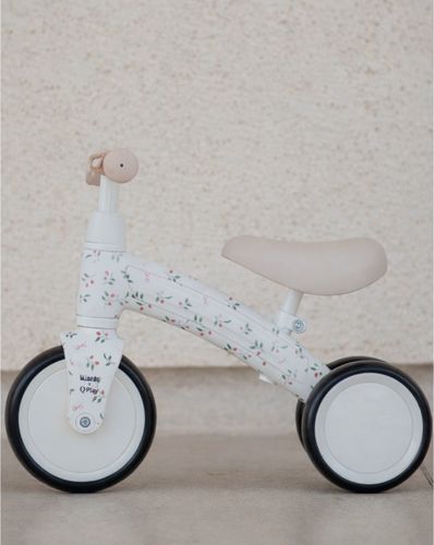 אופני איזון RETRO BIKES שמנת מודפס