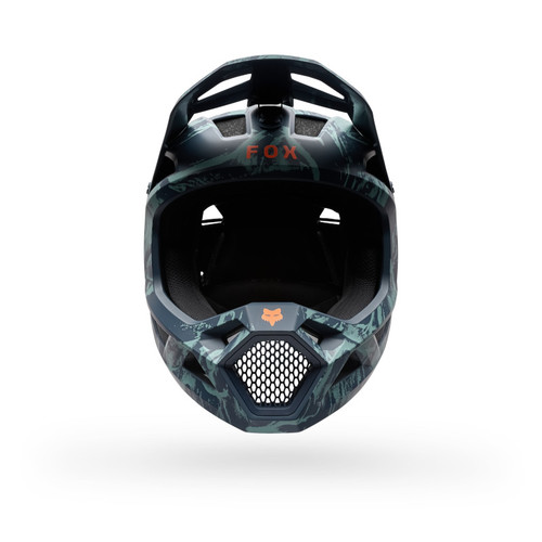 קסדת אופניים מלאה לילדים פוקס טורקיז - FOX RAMPAGE IMG PRINT V26