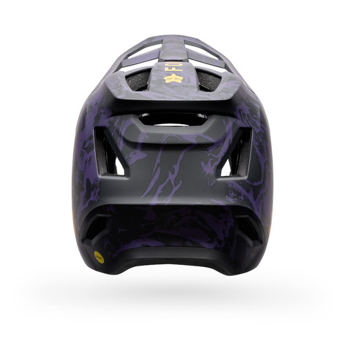 קסדת אופניים מלאה לילדים פוקס סגול/שחור - FOX RAMPAGE IMG PRINT V26