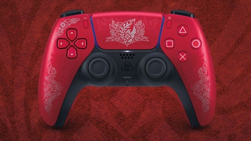 DualSense Wireless Controller Monster Hunter Wilds Limited Edition – שלט אלחוטי מקורי PS5 במהדורת Monster Hunter Wilds