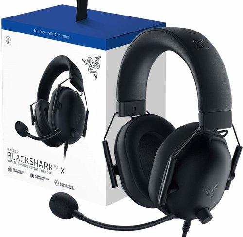 Razer BlackShark V2 X Gaming Headset | אוזניות גיימינג Razer BlackShark V2 X 