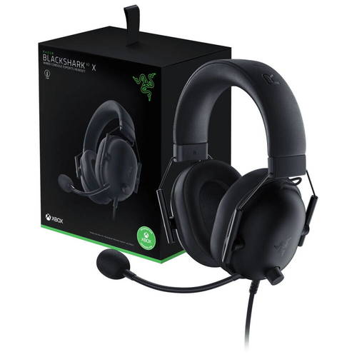 Razer BlackShark V2 X Xbox Gaming Headset Black | אוזניות גיימינג Razer BlackShark V2 X ל-Xbox שחור