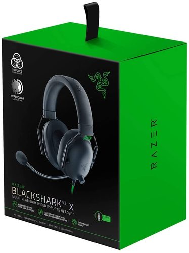 Razer BlackShark V2 X Xbox Gaming Headset Black | אוזניות גיימינג Razer BlackShark V2 X ל-Xbox שחור