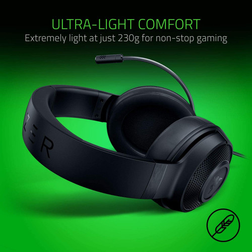 Razer Kraken X Lite Gaming Headset | אוזניות גיימינג Razer Kraken X Lite