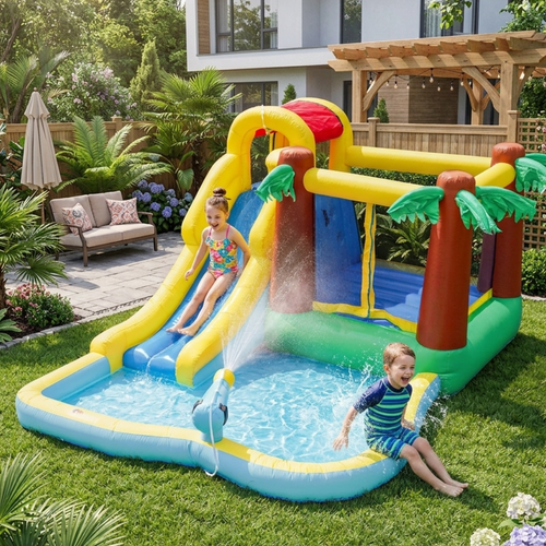 מתקן מתנפח עם מגלשה דגם NT-063118J מבית 
