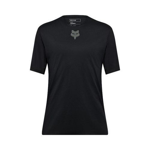 חולצת רכיבה קצרה פוקס שחור - FOX RACING FLEXAIR SS JERSEY V26