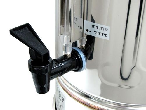 מיחם 30 כוסות נירוסטה גוף חימום נסתר | י.ל