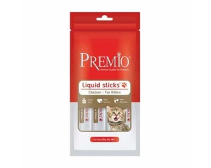 PREMIO פרמיו שלוקים עוף לגורים 4 יח