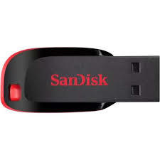 זיכרון נייד sandisk CRUZER BLADE 32GB