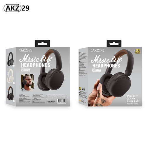 Musiclife AKZ29 Bluetooth Headset | אוזניות בלוטות’ Musiclife AKZ29