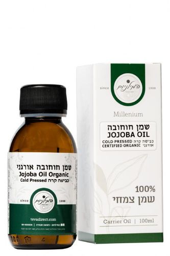 שמן חוחובה אורגני בכבישה קרה 500 מ