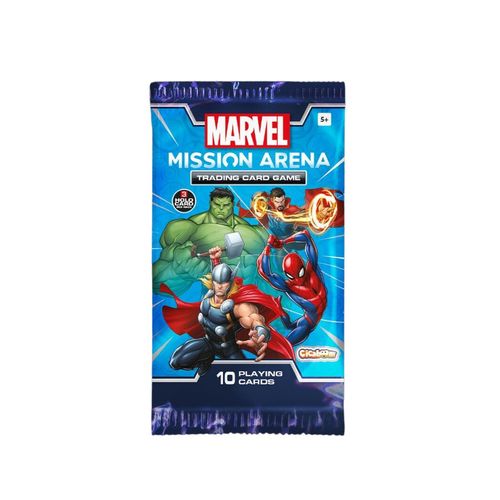 Marvel Mission Arena Game Card Booster Pack (1 Pack) | קלף משחק Marvel Mission Arena חבילת בוסטר (1 יחידה)