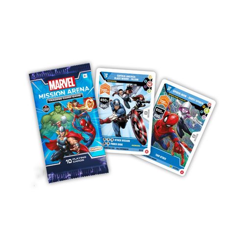 Marvel Mission Arena Game Card Booster Pack (1 Pack) | קלף משחק Marvel Mission Arena חבילת בוסטר (1 יחידה)