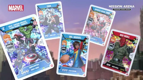 Marvel Mission Arena Game Card Booster Pack (1 Pack) | קלף משחק Marvel Mission Arena חבילת בוסטר (1 יחידה)