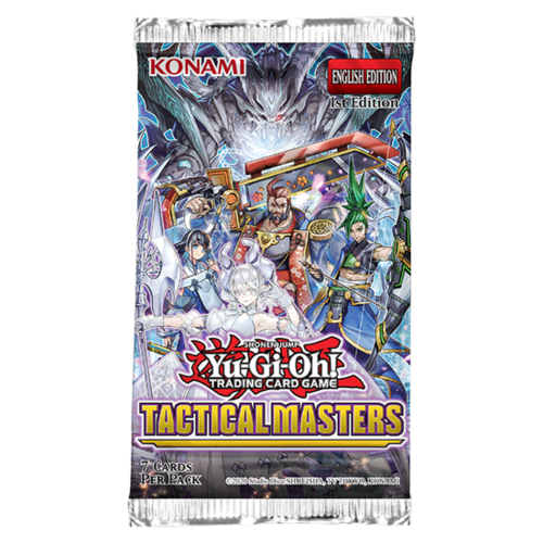 Yu-Gi-Oh! Tactical Masters Booster Pack Trading Cards (1 Pack) | חבילת בוסטר קלפי Yu-Gi-Oh! Tactical Masters (יחידה אחת)