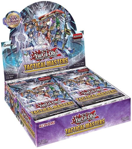 Yu-Gi-Oh! Tactical Masters Booster Pack Trading Cards (1 Pack) | חבילת בוסטר קלפי Yu-Gi-Oh! Tactical Masters (יחידה אחת)