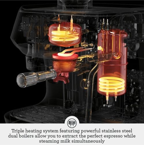 מכונת קפה מקצועית the Oracle® Dual Boiler SES995BSS