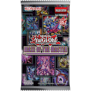 Yu-Gi-Oh! Maze of the Master Booster Pack Trading Cards (1 Pack) | חבילת בוסטר קלפי Yu-Gi-Oh! Maze of the Master (יחידה אחת)